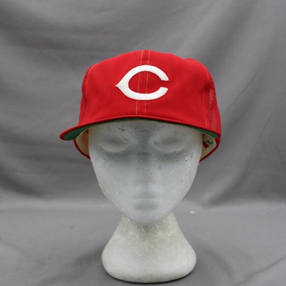 Cincinnati Reds Hat (VTG) - Trucker Hat by Annco - Adult Snapback - Picture 3 of 8